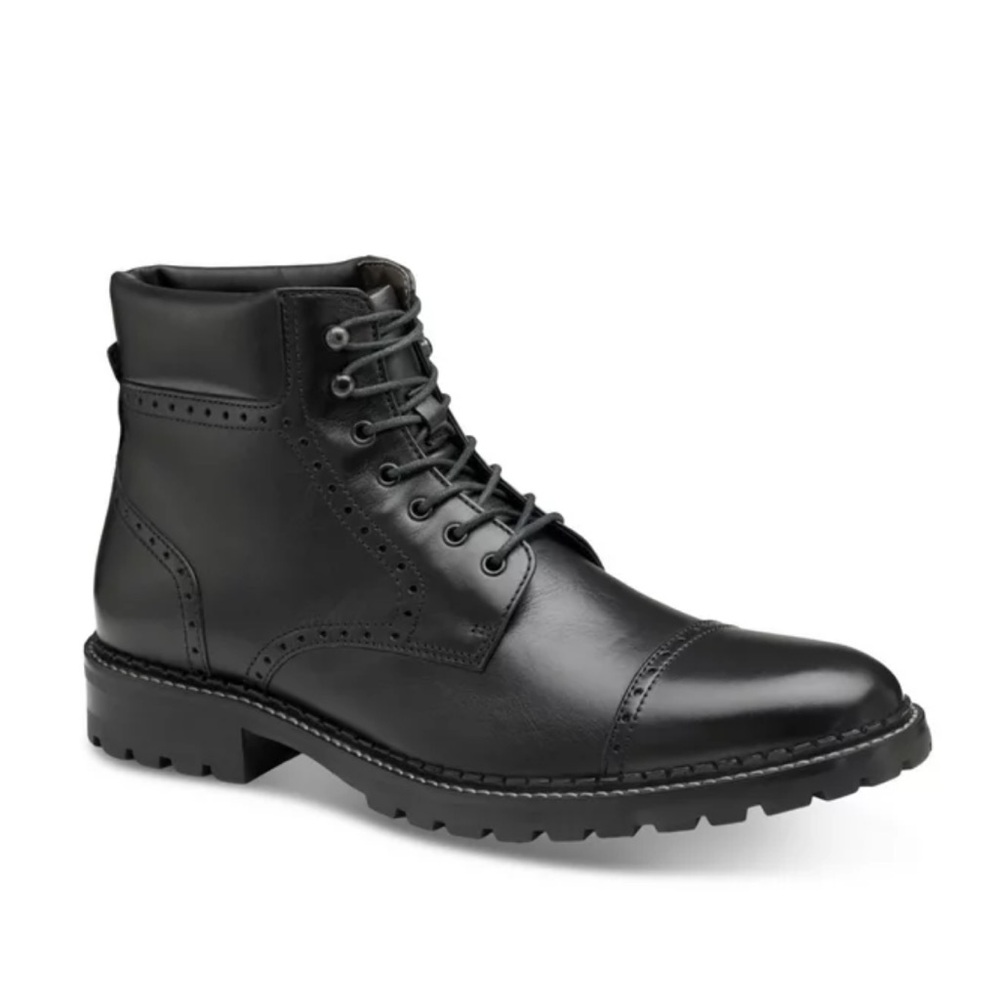 Johnston & Murphy Oxford Ankle Boot in black Size  9.5